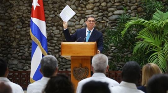 Canciller cubano, Bruno Rodríguez