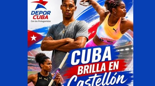 Imagen ilustrativa sobre atletas cubanos en Castellón