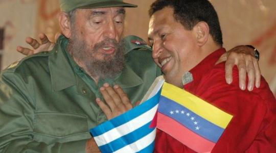 Chávez y Fidel