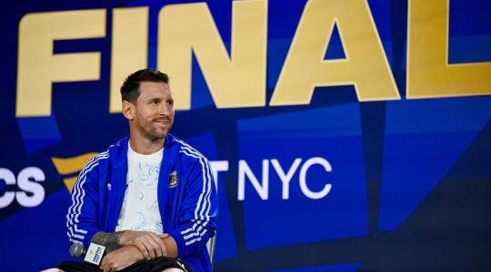 Lionel Messi, capitán de la selección argentina de futbol
