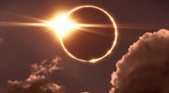 Imagen de eclipse solar