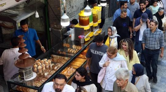 Bazar en Teheran