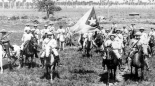 Mambises en la Guerra independencia