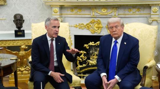 Mark Carney y Donald Trump