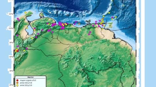Sismos reportados en Venezuela del 21 al 27 de agosto 2026