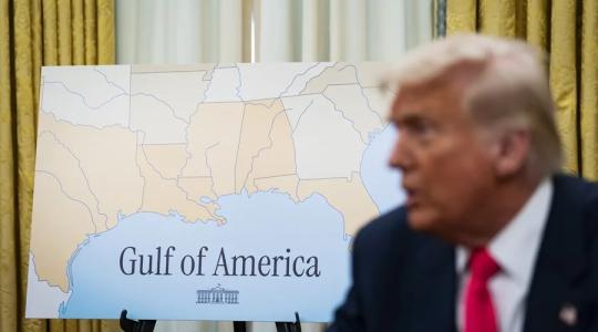 Donald Trump Golfo de América