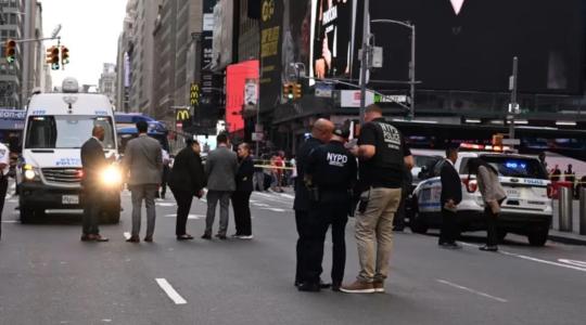 Policía en el Time Square