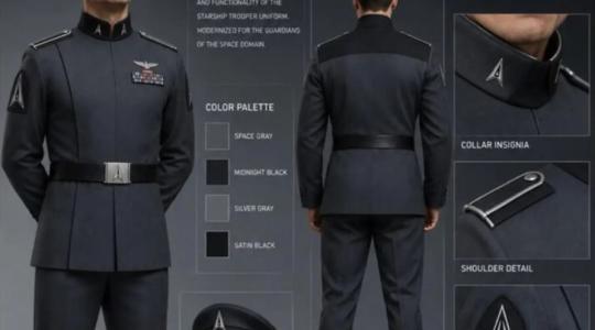 Uniforme de la Fuerza Espacial de EEUU