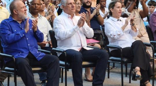 Díaz-Canel en acto de inicio curso escolar 2026-2027