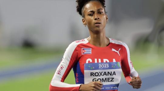 Atleta cubana Roxana Gómez