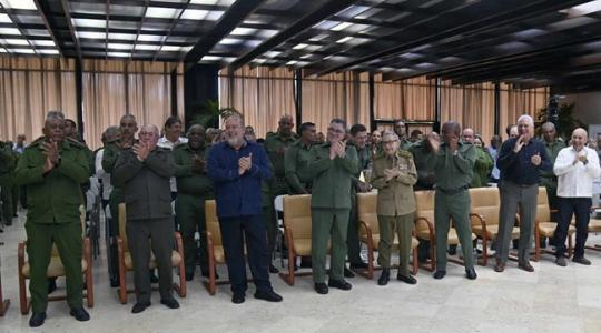 Acto político cultural por el aniversario 65 de la integración de la Dirección de Seguridad Personal