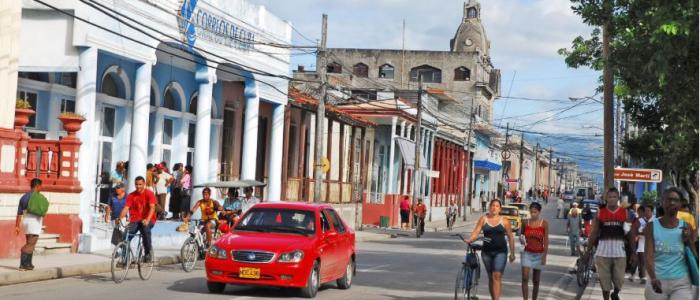 Vista de la ciudad de Guantánamo