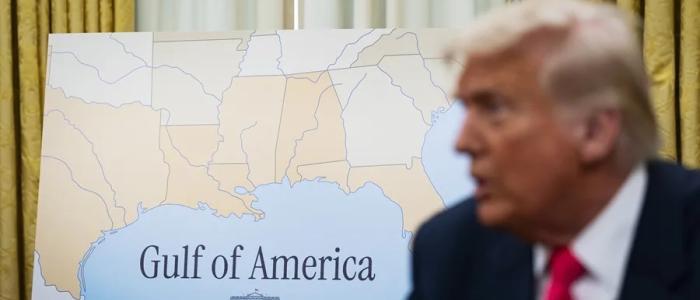 Donald Trump Golfo de América