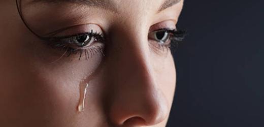 mujer llorando